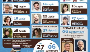 Velletri - Una grande estate di libri, autori e cultura sotto le stelle a Velletri Libris 2025