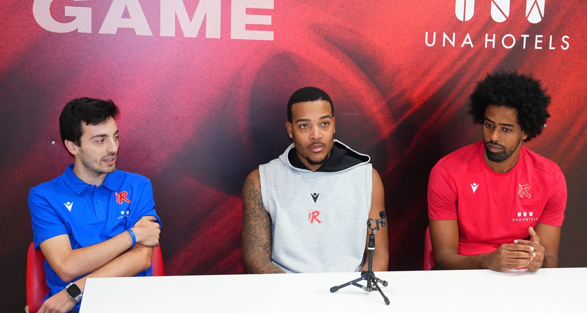 Reggio Emilia, presentati Troy Caupain e Tomas Woldetensae: "Il gruppo prima di tutto, ci faremo trovare pronti"