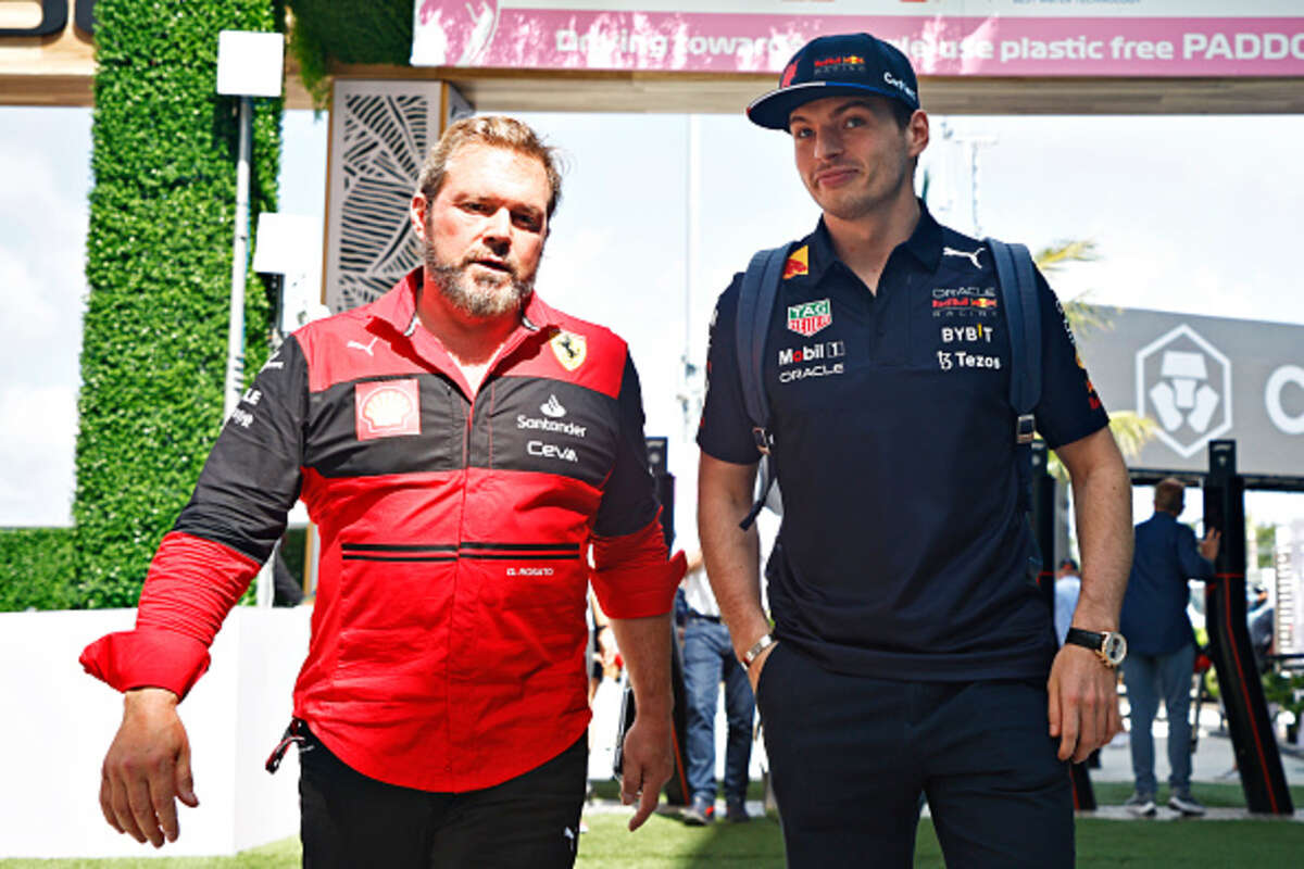 Rosato (Ferrari) e Verstappen