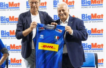 PROSEGUE LA PARTNERSHIP TRA BIGMAT E FIPAV, federazione italiana pallavolo