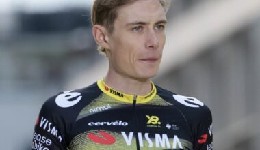 Jonas Vingegaard rinuncia al mondiale