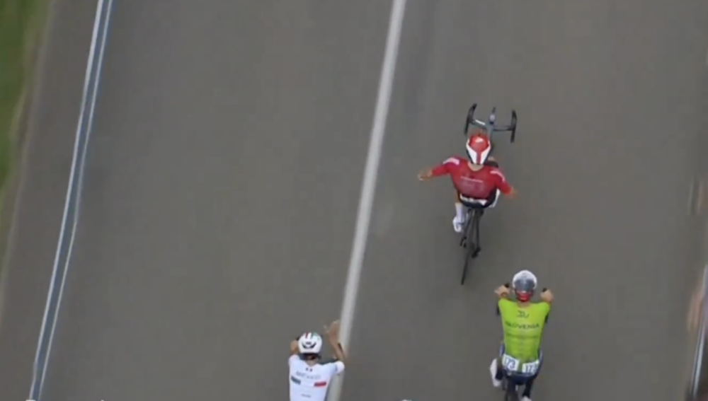 il lussemburghese Mathieu Kockelmann vince la quarta tappa, sesto Donati