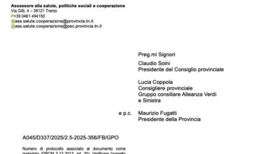 CONSIGLIO PAT * SANITÀ, ASSESSORE TONINA RISPONDE A COPPOLA (AVS): «BANDO ASSEGNAZIONE MEDICI 47 INCARICHI VACANTI, SOLO 18 HANNO ACCETTATO UNA ZONA CARENTE» - Agenzia giornalistica Opinione. Notizie da Italia