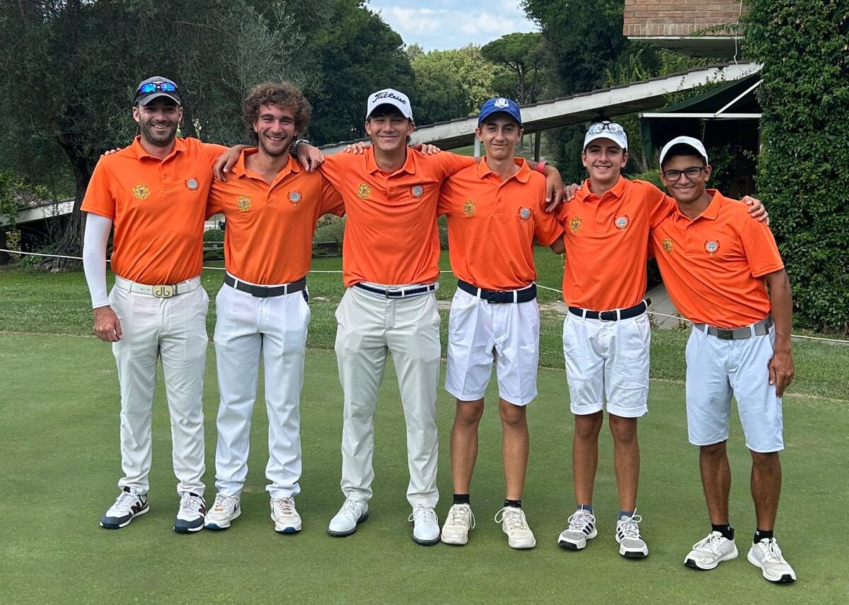 Golf, il carpigiano Camocardi nella squadra che conquista il terzo posto ai Nazionali