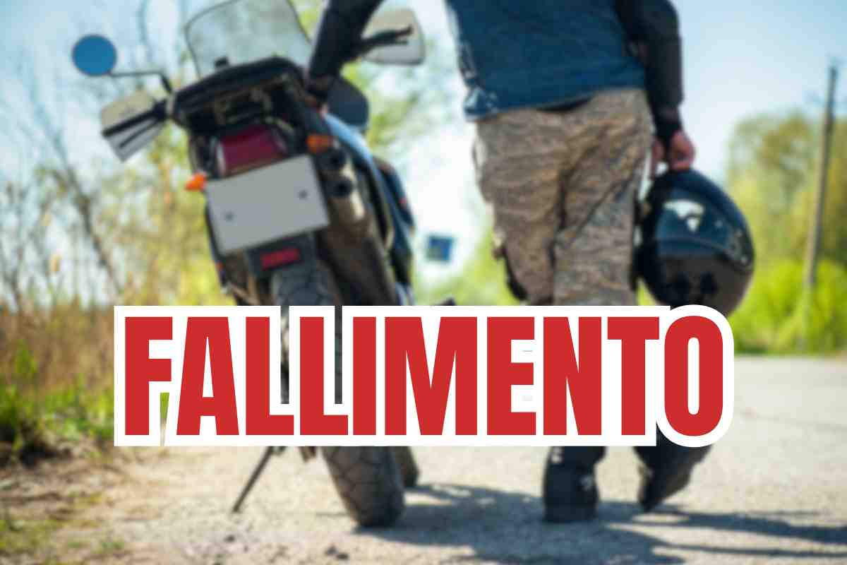 Fallimento colosso due ruote