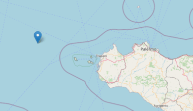 Paura a Trapani per una scossa di terremoto di magnitudo 4.7