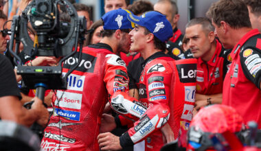Le difficoltà di Francesco Bagnaia viste da Marc Marquez