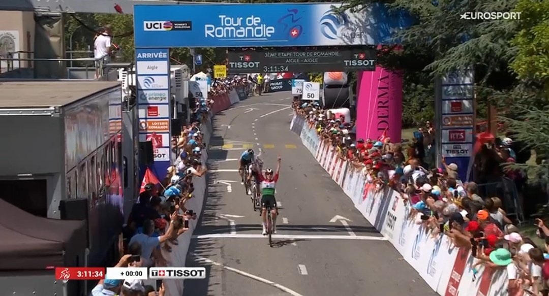 Giro di Romandia Donne 2025, Blanka Vas si impone nell'ultima tappa - Elise Chabbey (3ª) conquista la corsa