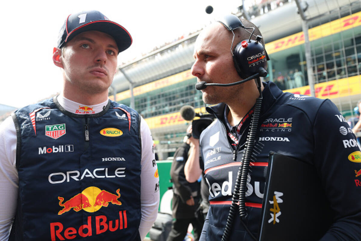Verstappen e Lambiase