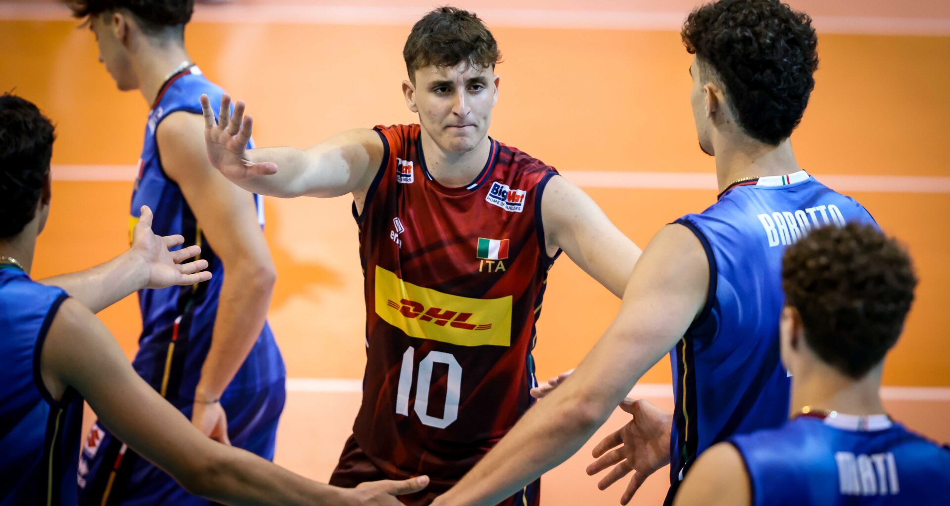 Luca Loreti ai Mondiali con la Nazionale Under 21