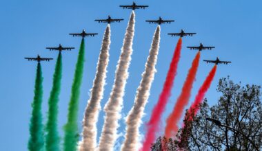 Gran premio d'Italia F1 a Monza, tornano le Frecce tricolori