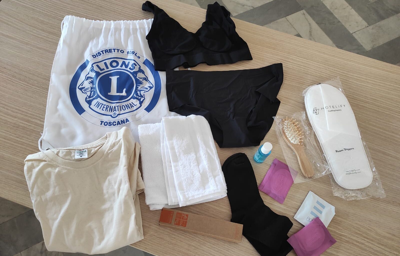Presentati a Livorno i “Kit Lions” per le vittime di violenza • Elbapress
