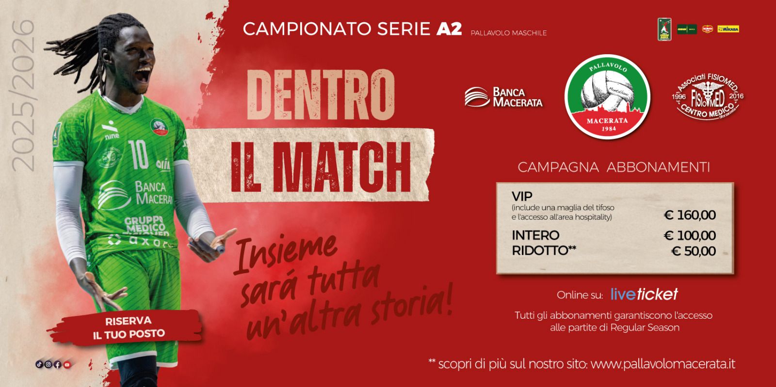 Dentro il match: insieme sarà tutta un’altra storia!