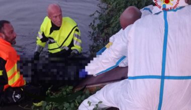 Reggio Emilia, trovato un cadavere di un uomo nel canale di bonifica