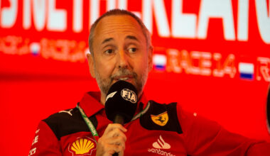 Enrico Cardile, ex dt Ferrari, in conferenza stampa