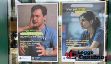 Distribuite ieri le locandine della campagna di sensibilizzazione sulle aggressioni agli operatori sanitari