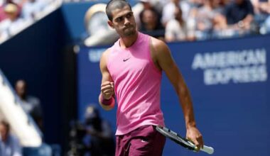 US Open 2025, Alcaraz agli ottavi: Darderi battuto in tre set