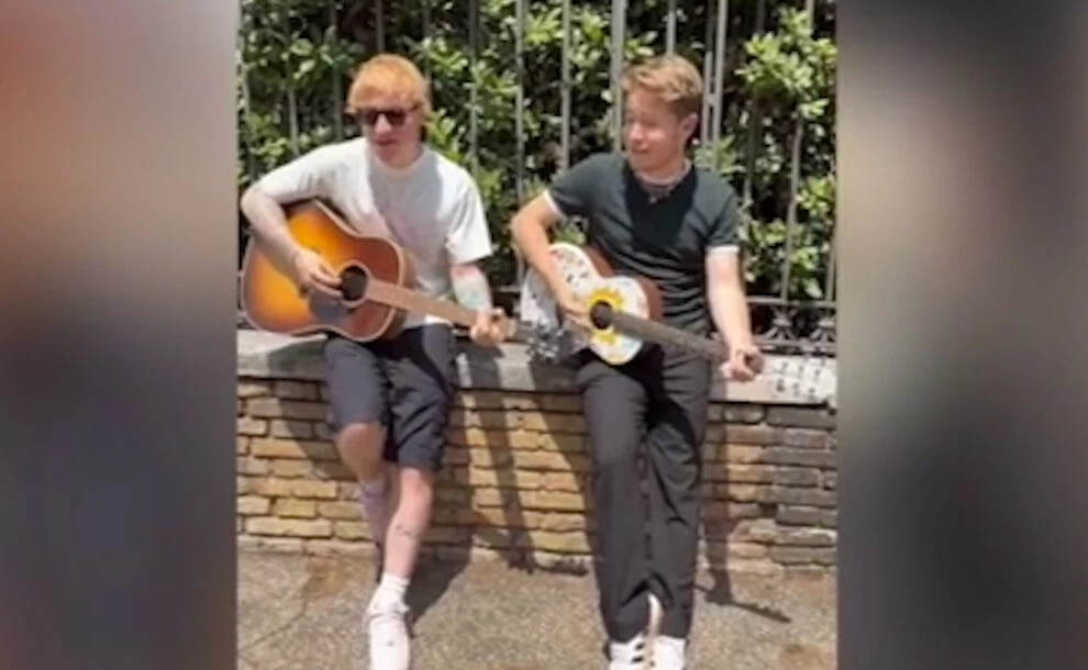 Alfa realizza il suo sogno: suona a sorpresa con Ed Sheeran a Roma