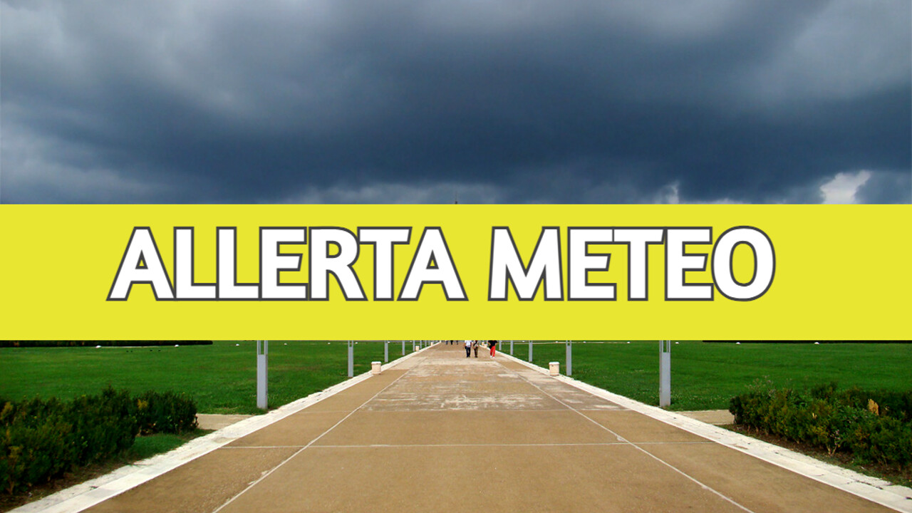 Temporali sul casertano: diramata l'allerta meteo