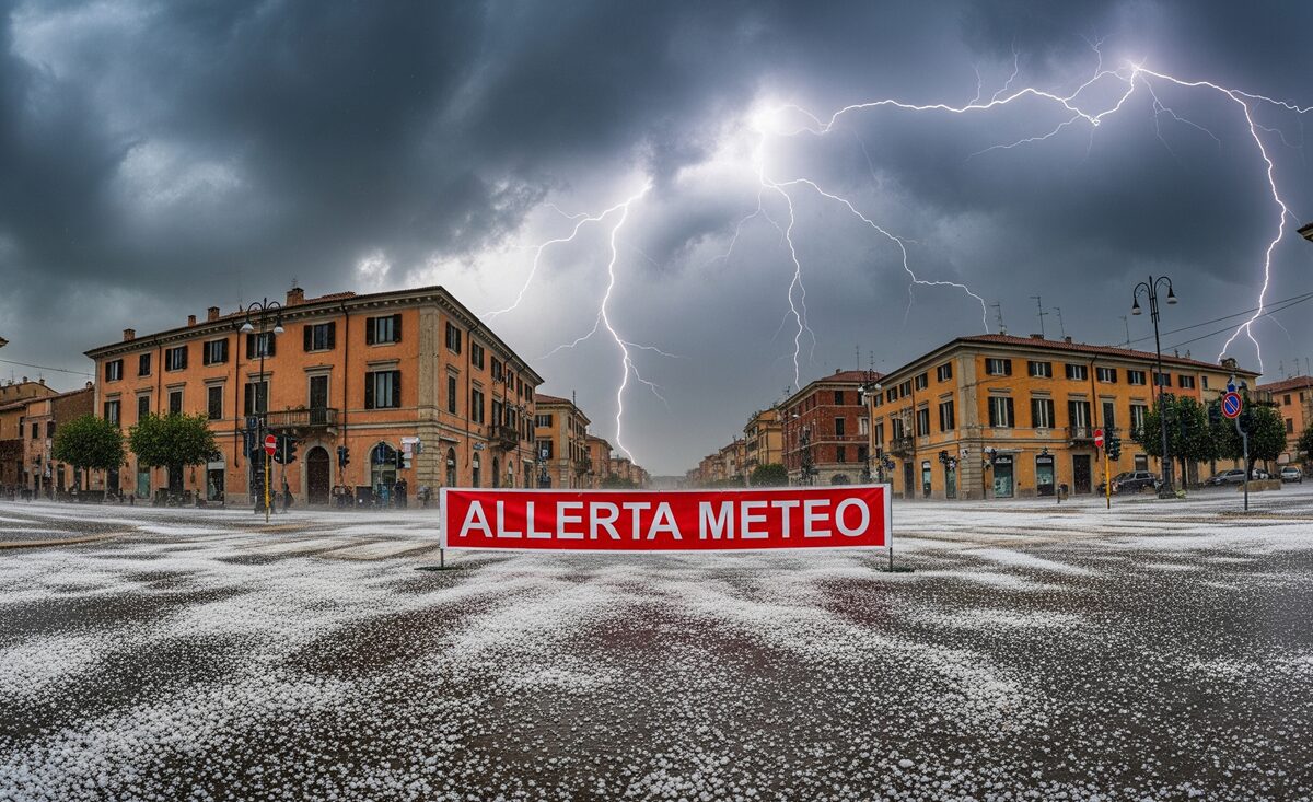 allerta meteo oggi domani aeronautica militare maltempo temporali grandine