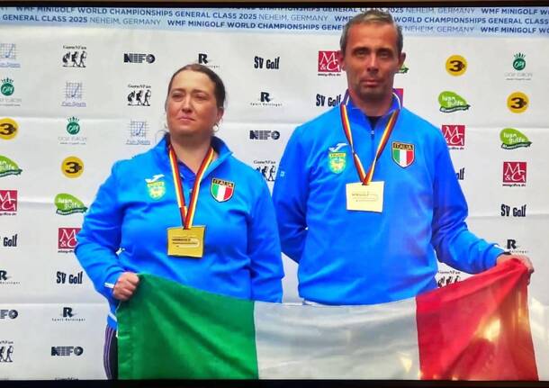 anna bandera paolo porta mondiali minogolf