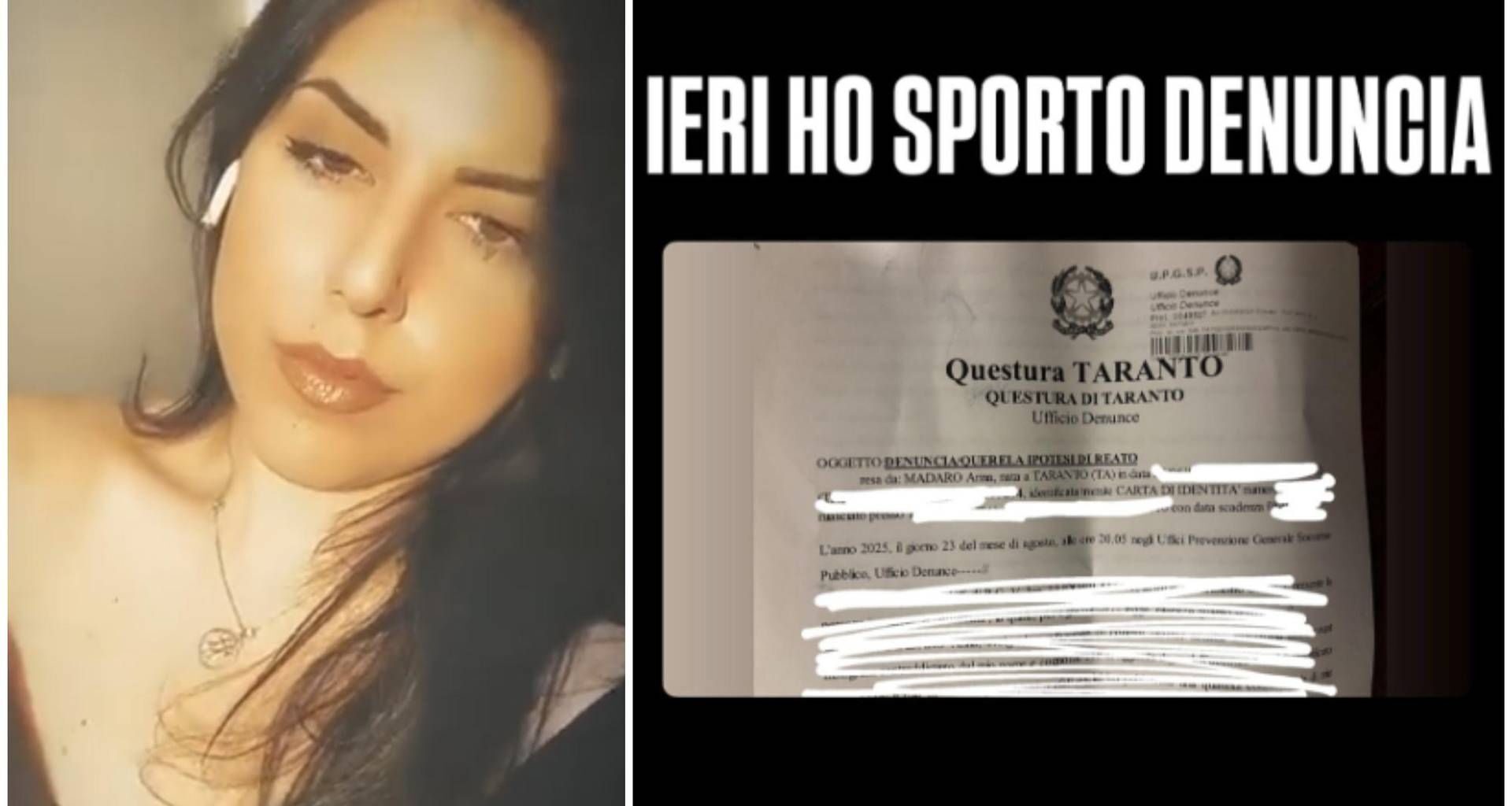 "Mie foto su un sito per adulti, mi sono spaventata", la denuncia di Anna Madaro