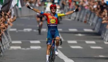 Ciclismo, Giulio Ciccone vince la 'Clasica' di San Sebastiàn