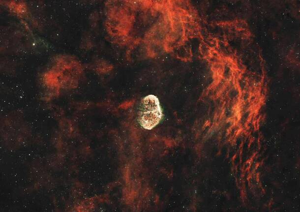 Astrofotografo Vanzaghello  (foto di Stefano Pizzeghello)