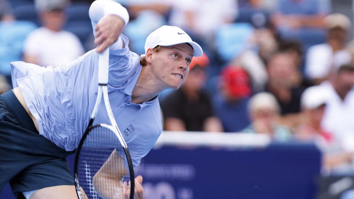 La pioggia rovina la festa a Cincinnati, stop al match di Sinner - Tennis
