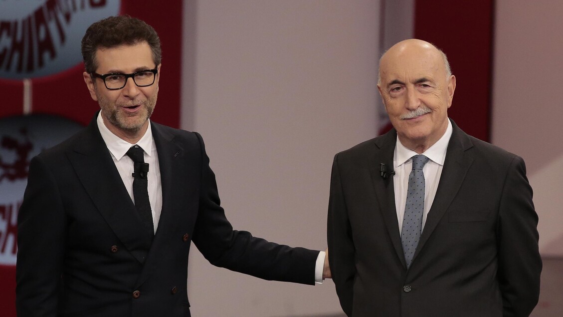 Fabio Fazio, 'Peregrini un signore di altri tempi' - Tv