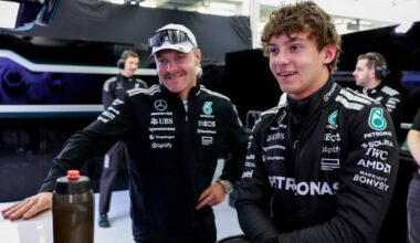 Valtteri Bottas and Kimi Antonelli