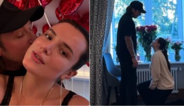 Bella Thorne fa la proposta di matrimonio a Mark Emms e scoppia la polemica