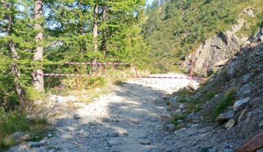 Macugnaga, sotto sequestro il tracciato per e-bike al Belvedere