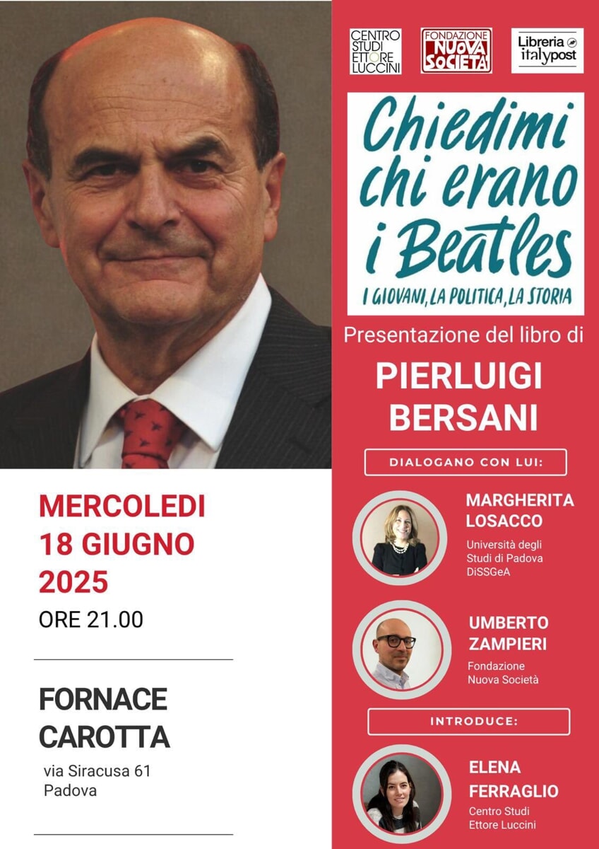 Bersani a Padova