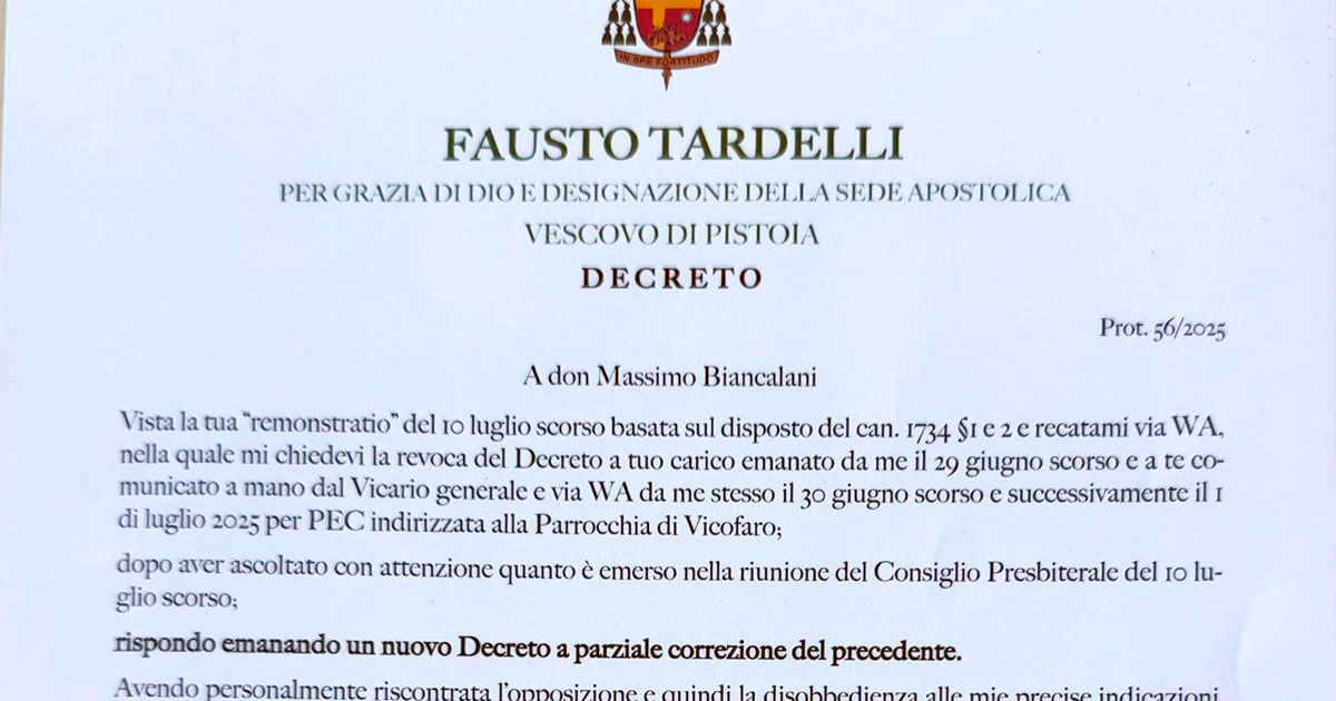 Don Biancalani rimosso: il prete dei migranti lascia la parrocchia di Vicofaro | Il Fatto Quotidiano