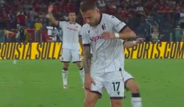 Bologna, problema muscolare per Immobile