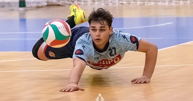 B M - Il giovane libero Michael Buttarini confermato alla Tonno Callipo Vibo Valentia