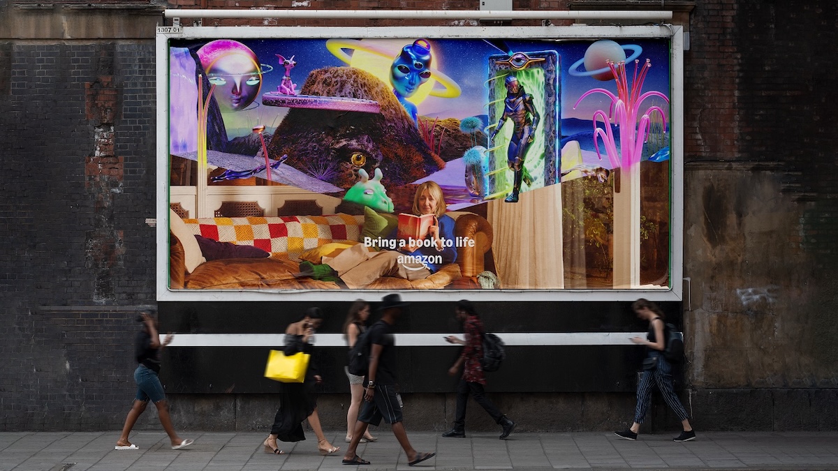La campagna "Bring a Book to Life" di Amazon Books e Kindle