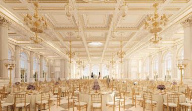 casa bianca sala ballo trump