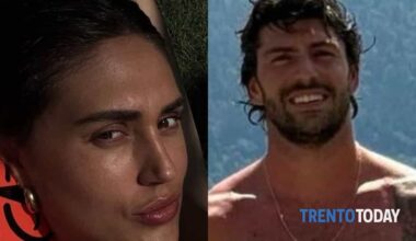 La coppia vip Rodriguez – Moser si rilassa al lago più bello d'Italia (che è in Trentino)