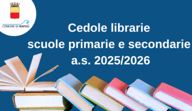 Comune di Napoli - Cedole librarie scuole primarie e secondarie. Accreditamento A.S. 2025/2026