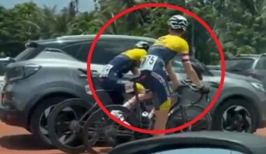 Tour de Guadalupe, ciclisti Niels Tenniglo e Huub van Kapel barano nascondendosi fuori strada: scoperti ed espulsi