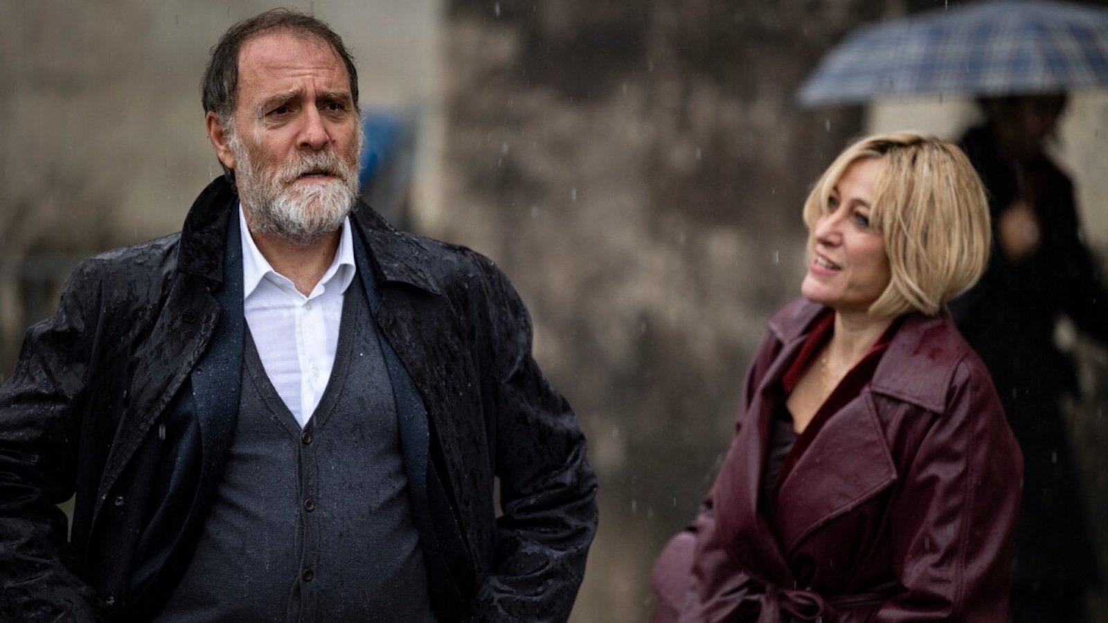 Valerio Mastandrea e Valeria Bruni Tedeschi in una scena di Cinque secondi