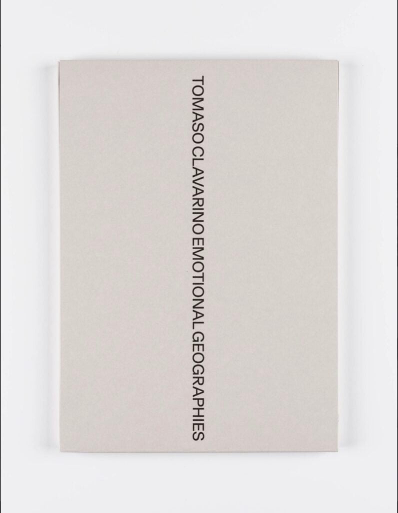 Tomaso Clavarino, Emotional geographies dieci libri
