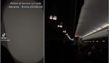 Paura sul volo Alicante Roma, turbolenze causa maltempo: atterraggio di emergenza