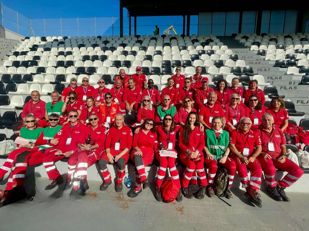 Croce Rossa allo stadio