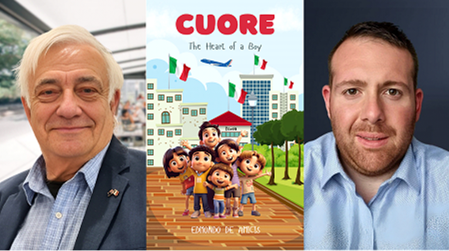 The Heart of a Boy” – Prima edizione bilingue ridotta classico di De Amicis – Radio L'Aquila 1