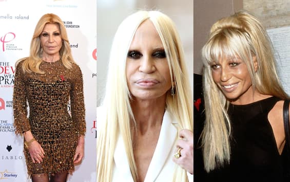 Donatella Versace, il nuovo look che stupisce tutti: la stilista ieri e oggi