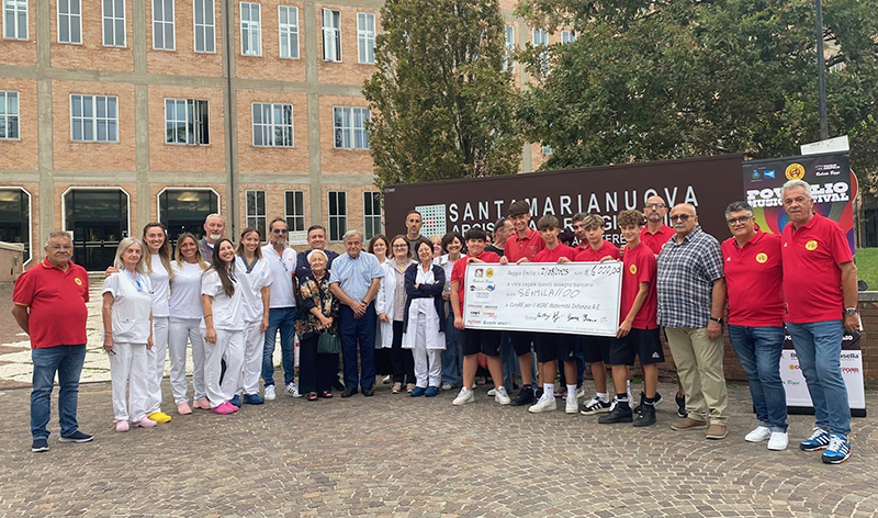 Poviglio Music Festival dona 6mila euro a Curare onlus per il progetto MIRE di Reggio Emilia