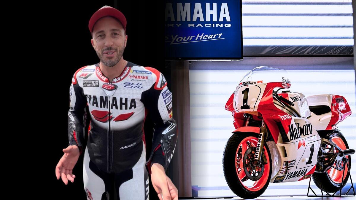 MotoGP 2025. I commenti di Andrea Dovizioso dopo aver guidato la moto più bella del mondo (Yamaha 500 2T) [VIDEO] - MotoGP